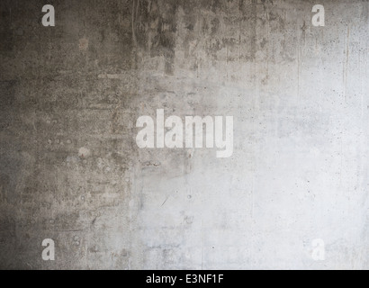 Muro grigio Sfondo, consistenza di calcestruzzo Foto Stock