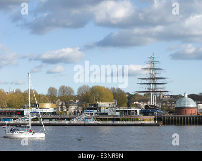 Cutty Sark, Greenwich. Ristrutturato 2012. Foto Stock