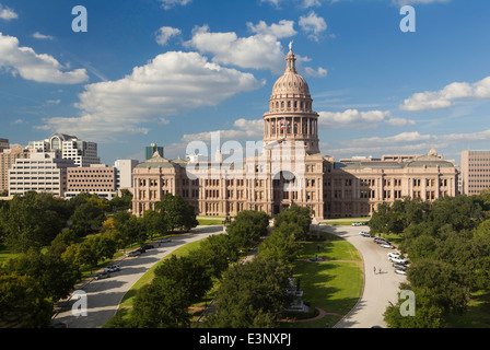 La capitale dello stato edificio, Austin, Texas, Stati Uniti d'America Foto Stock