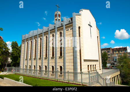 Cattedrale di San Giuseppe (2006) Chiesa cattolica romana, centro di Sofia, Bulgaria, Europa Foto Stock