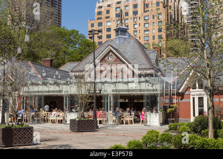 Rinnovato di recente sulla Taverna il ristorante Green, NYC, STATI UNITI D'AMERICA Foto Stock