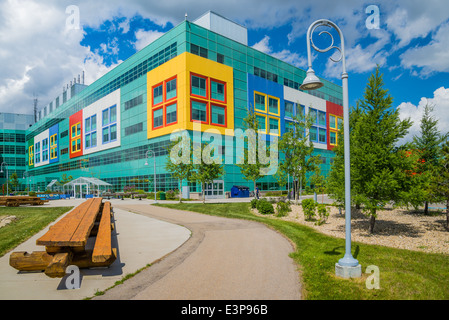 L'Alberta ospedale per bambini, Calgary, Alberta, Canada Foto Stock