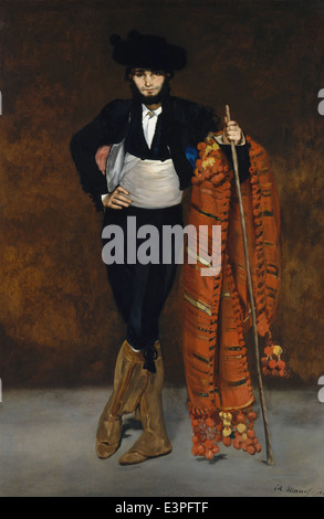 Édouard Manet - giovane in Costume di Majo - 1863 - MET Museum - New York Foto Stock