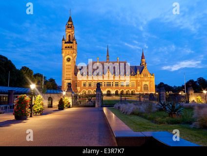 Il Palazzo della pace, l'Aia 2014 Foto Stock