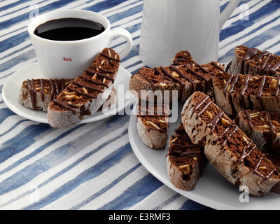 Biscotti di moka Foto Stock