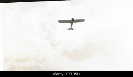 La Miles Blaine Collection presenta una selezione di velivoli d'epoca, che rappresentano una vasta gamma di storia dell'aviazione e sviluppi tecnologici nel corso di diversi decenni. Foto Stock