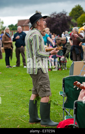 Villaggio Inglese Fete in Suffolk Foto Stock