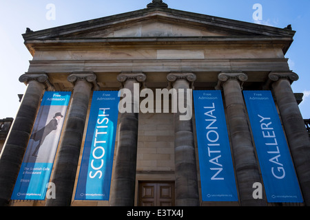 Scottish National Gallery, Edimburgo, Scozia. Foto Stock