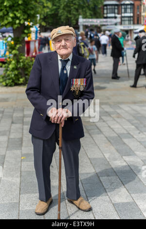 Salisbury, Regno Unito. Il 29 giugno, 2014. Forze armate giorno in Salisbury. Forze armate giorno 2014 eventi saranno organizzati in tutto il paese. Credito: Paul Chambers/Alamy Live News Foto Stock