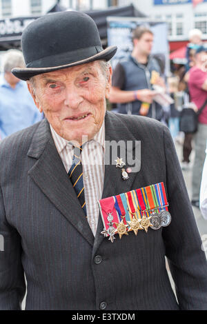 Salisbury, Regno Unito. Il 29 giugno, 2014. Forze armate giorno in Salisbury. Forze armate giorno 2014 eventi saranno organizzati in tutto il paese. Credito: Paul Chambers/Alamy Live News Foto Stock