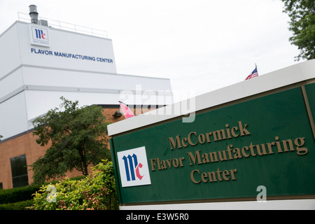 Il "sapore centro produttivo' di McCormick & Company in Hunt Valley, Maryland. Foto Stock