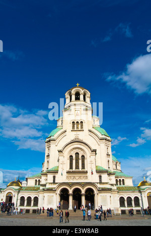 Alexander Nevsky chiesa (1912), Sofia, Bulgaria, Europa Foto Stock