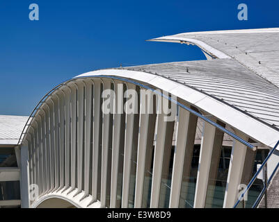 Aeroporto di Sondika, Bilbao, Bilbao, Spagna. L'Architetto Santiago Calatrava, 2000. Foto Stock