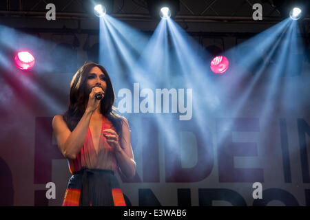 Conchita Wurst al Pride a Londra Foto Stock