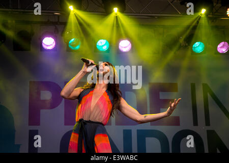 Conchita Wurst al Pride a Londra Foto Stock