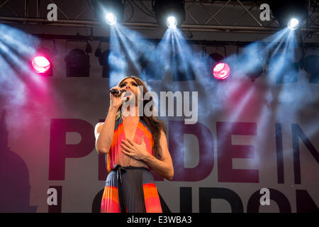 Conchita Wurst al Pride a Londra Foto Stock