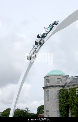 Mercedes vettura da corsa Foto Stock