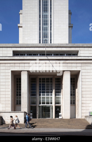 Esterno del palazzo di Newton, Nottingham Trent University, Regno Unito Foto Stock