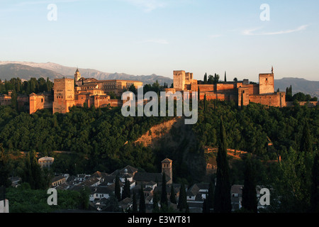 Alhambra di Granada, Spagna Foto Stock