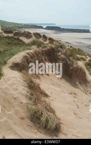 Freshwater West Beach - Pembrokeshire, Wales, Regno Unito Foto Stock