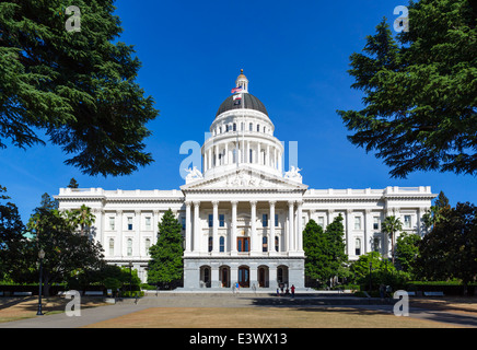 California State Capitol, Sacramento, California, Stati Uniti d'America Foto Stock