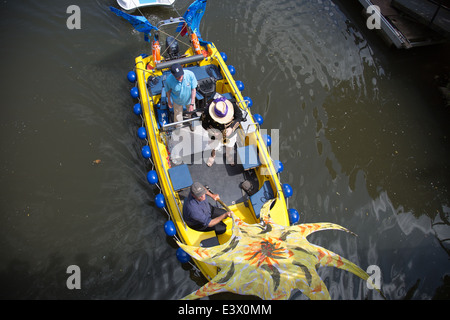 Taunton fiume festival Foto Stock