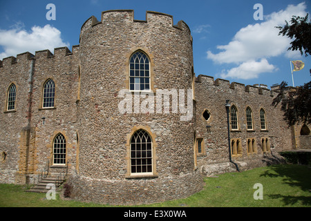 Il castello di Taunton Taunton Somerset England Regno Unito Foto Stock