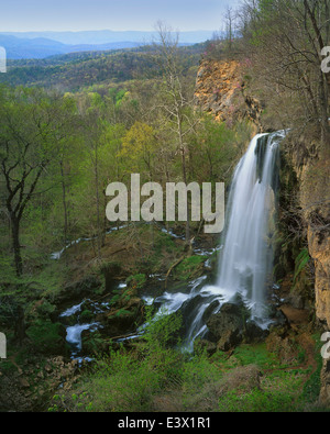 Stati Uniti d'America, Virginia, Alleghany Co., caduta di molle Cascades Foto Stock