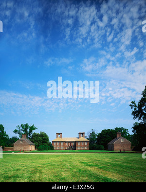 Stati Uniti d'America, Virginia, Westmoreland County, Stratford Hall Plantation, Luogo di nascita di Robert E. Lee Foto Stock