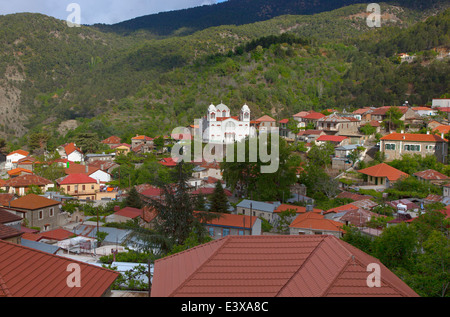 La Chiesa di Michael Archangelos Gerakies Village greca di Cipro Foto Stock