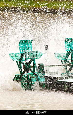 Turbina di acqua in Thailandia Foto Stock