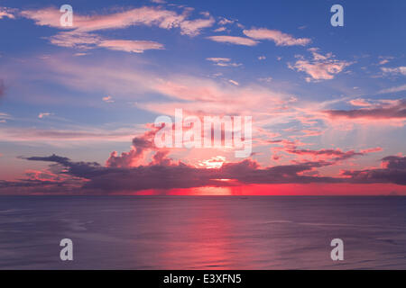 Spiaggia e mare Foto Stock