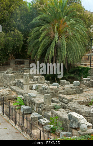 Griechenland, Rhodos-Stadt, Altstadt, Platia Symis, Aphrodite-Tempel Foto Stock