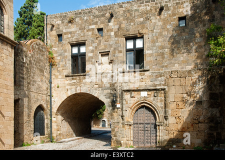 Griechenland, Rhodos-Stadt, Altstadt, Platia Mousieou, Foto Stock