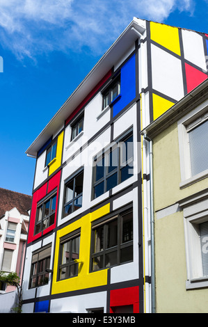 Maison Mondrian, guest house bed and breakfast alloggio, Mulhouse, Haut-Rhin, Alsazia, Francia, Europa Foto Stock