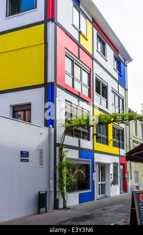 Maison Mondrian, guest house bed and breakfast alloggio, Mulhouse, Haut-Rhin, Alsazia, Francia, Europa Foto Stock