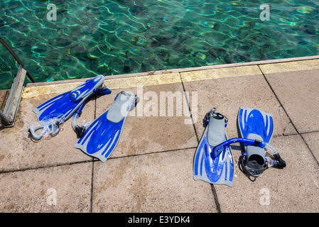 Rainbow Springs State Park è la sorgente del fiume arcobaleno in North Central Florida. Foto Stock