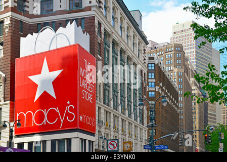 Magazzino Macy's, New York Foto Stock