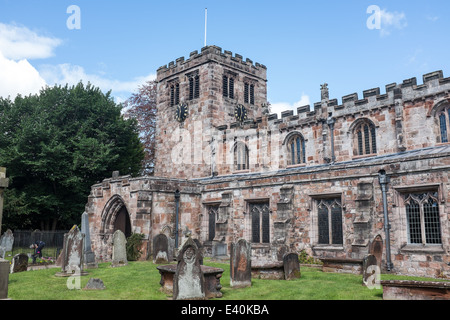 Chiesa di San Lorenzo, Appleby in Westmorland, Cumbria, Regno Unito Foto Stock