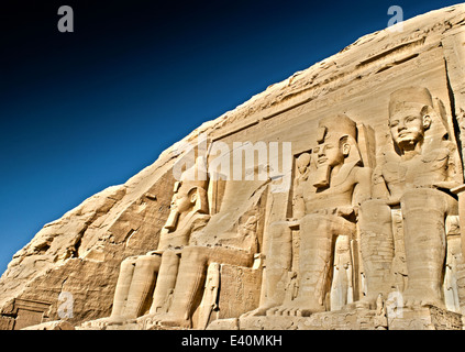 Abu Simbel Egitto Foto Stock