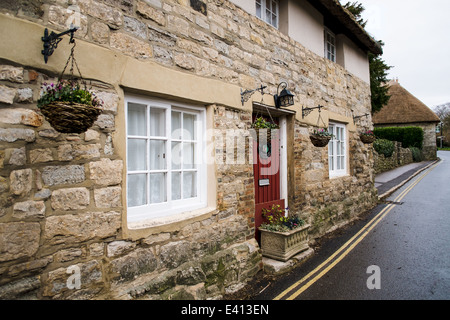 West Lulworth village Foto Stock