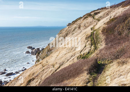 St. Oswald's Bay (Dordle porta, Dorset UK) Foto Stock