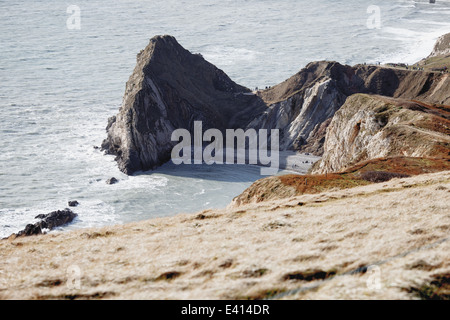 St. Oswald's Bay (Dordle porta, Dorset UK) Foto Stock