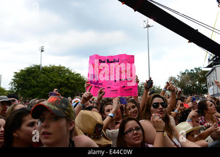 Bacio annuale Paese Chili Cook-Off dotate: atmosfera dove: Pembroke Pines, Florida, Stati Uniti quando: 26 Gen 2014 Foto Stock