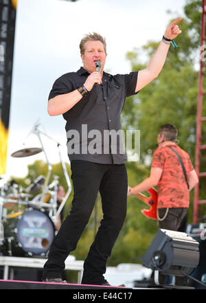 Bacio annuale Paese Chili Cook-Off dotate: Gary LeVox dove: Pembroke Pines, Florida, Stati Uniti quando: 26 Gen 2014 Foto Stock