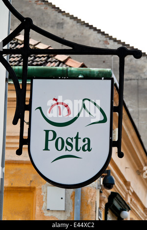 La cassetta postale di posta ungherese di Budapest. Ungherese Post Office Foto Stock