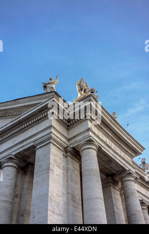 Piazza San Pietro in Vaticano,Italia Foto Stock