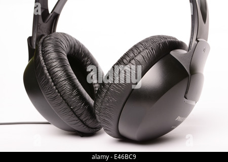 Una coppia di cuffie Philips Foto Stock