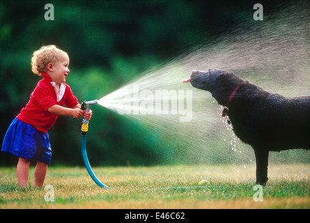 Canon Brownell (R) con "Kodak' in Andover, NH USA Foto Stock