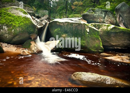 Piccola cascata Foto Stock